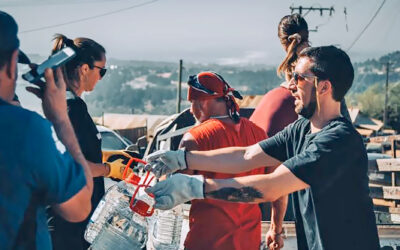 Emergency Distribution of Drinking Water Following Wildfires