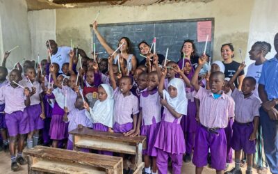 Magic Straw Distribution in Diani Schools